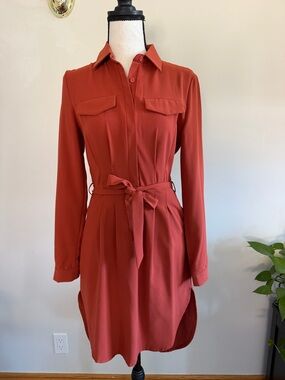 DO+BE Long Sleeve Shirt Dress